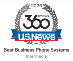 U.S. News bekroont Intermedia als Beste Zakelijke Telefoonsysteem